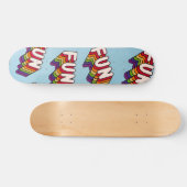 grappig skateboard (Horizontaal)
