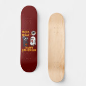grappig skateboard "HALLOWEEN 1" (Voorkant)