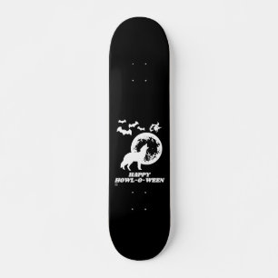 grappig skateboard "HAPPY HOWL-O-WEEN 2"