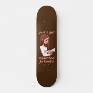 grappig skateboard "NET A GIRL.."