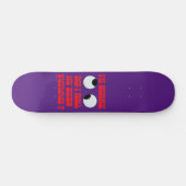 grappig skateboard "ROLLIN" EYES (Horizontaal)