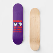 grappig skateboard "ROLLIN" EYES (Voorkant)