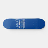grappig skateboard "WE KENNEN DE DRILL" (Horizontaal)