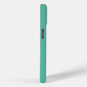 Grappig skateboarden Capybara Turquise Case-Mate iPhone Case (Achterkant / Rechts)