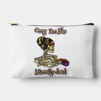Grappig skelet Drink dat ik letterlijk Dead Coffee Etui
