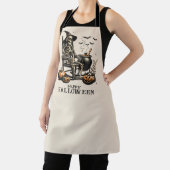 Grappig  skelet Halloween Schort (Insitu)