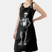 Grappig skelet Vaderdag Dad Bod trainen Schort (Insitu)