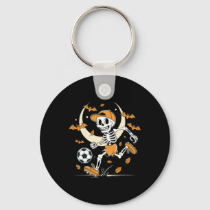 Grappig Skelet Voetbal Mannen Jongens Kinderen Hal Sleutelhanger