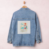 Grappig Skelet Zomer Denim Jacket (Hangar)