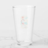 Grappig Skelet Zomer Glas (Achterkant)