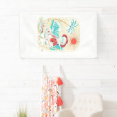 Grappig Skelet Zomer Spandoek (Insitu)
