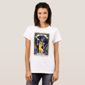 Grappig Skelet Zout B Tarot T-shirt (Voorkant volledig)