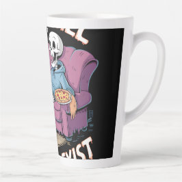 Grappig Skeleton Couch Aardappelontwerp - Born to Latte Mok