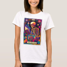 Grappig Skeleton De lezer Tarot