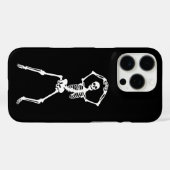 Grappig Skeleton Telefoonhoesje - Eigenzinnig en b Case-Mate iPhone Case (Achterkant (horizontaal))