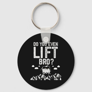 Grappig Skilopen Til je zelfs bro Snowboarden Skië Sleutelhanger