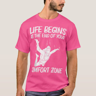Grappig skydiving voor parachutespringen Sky Divin T-shirt