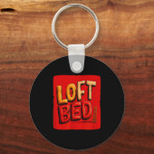 Grappig slaapkamermeisje spraak kostuum  sleutelhanger (Voorkant)