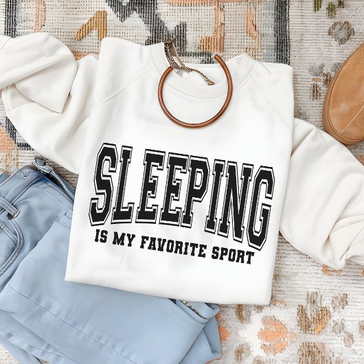 Grappig Slapen Quote Shirt, Sarcastisch Humor Shir T-shirt