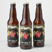 Grappig slecht haar dag kip bier etiket (Flessen)