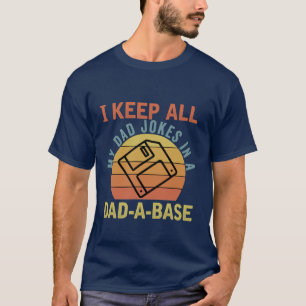 Grappig slecht papa grap woord kunst t-shirt