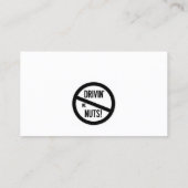 Grappig slecht parkeerbiljet visitekaartje (Achterkant)