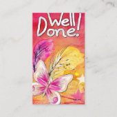 Grappig slecht parkeerbiljet visitekaartje (Voorkant)