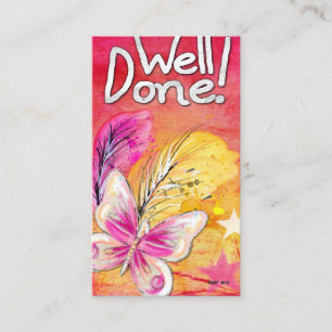 Grappig slecht parkeerbiljet visitekaartje