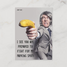Grappig slecht parkeerbiljet