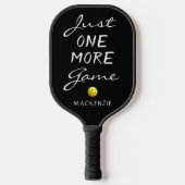 Grappig SLECHTS ÉÉN MEER GAME-GEpersonaliseerd Pickleball Paddle (Voorkant)