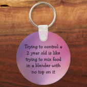 Grappig Sleutelhanger over Kinderen (Voorkant)