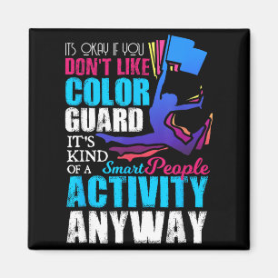 Grappig Slimme Mensen Kleur Garde Citaat Cadeau Magneet