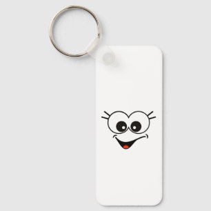 Grappig, Smile Face Sleutelhanger