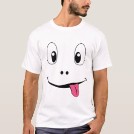 Grappig smiley gezicht – Muts met uitgestoken tong T-shirt