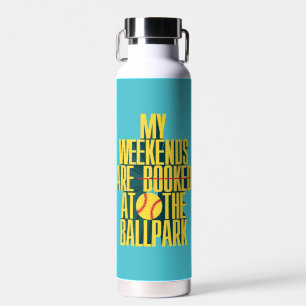 Grappig Softbal Weekend Bij De Ballpark Sporten Waterfles