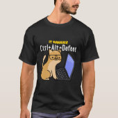 Grappig Software Engineer IT Manager Versla Sinaas T-shirt (Voorkant)