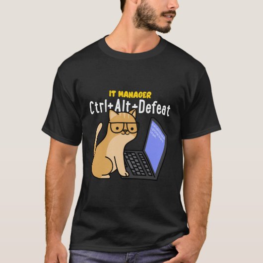 Grappig Software Engineer IT Manager Versla Sinaas T-shirt (Voorkant)