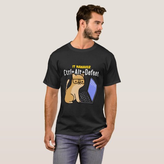 Grappig Software Engineer IT Manager Versla Sinaas T-shirt (Voorkant volledig)