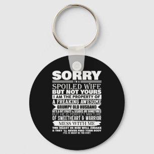 Grappig Sorry Ik Ben Een Siled Vrouw Van Mpy Oude  Sleutelhanger