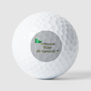 Grappig "Speel een Ronde" ⛳😂 Golfballen