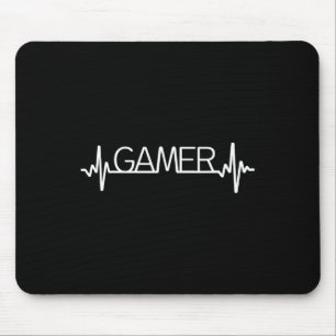 Grappig speelkunst voor mannen Kinder gamers Video Muismat