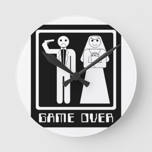 Grappig spel ronde klok (Voorkant)