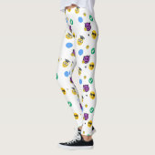 Grappig spook en gelukkige student leggings (Links)