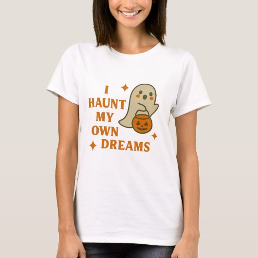 Grappig spook Halloween T-shirt (Voorkant)
