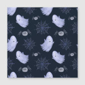 Grappig spookspin Halloween patroon. (Voorkant)