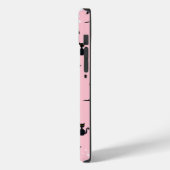 Grappig Spooky Halloween Roze Ontwerp Case-Mate iPhone Case (Achterkant / Links)