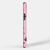 Grappig Spooky Halloween Roze Ontwerp Case-Mate iPhone Case (Achterkant / Rechts)