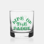 Grappig St Patricks Dagleven van de Paddy Group Whisky Glas (Achterkant)