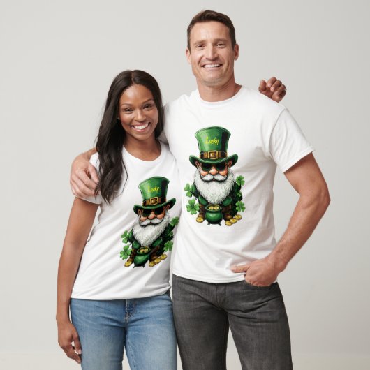 Grappig St. Patrick's Day T-shirt met Leprechaun (Unisex)