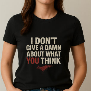 Grappig Statement T-shirt; Schattig Sassy Volwasse T-shirt
